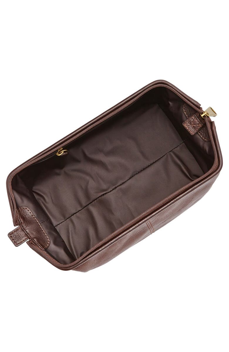 Fossil Leather Framed Travel Kit, Alternate, color, 