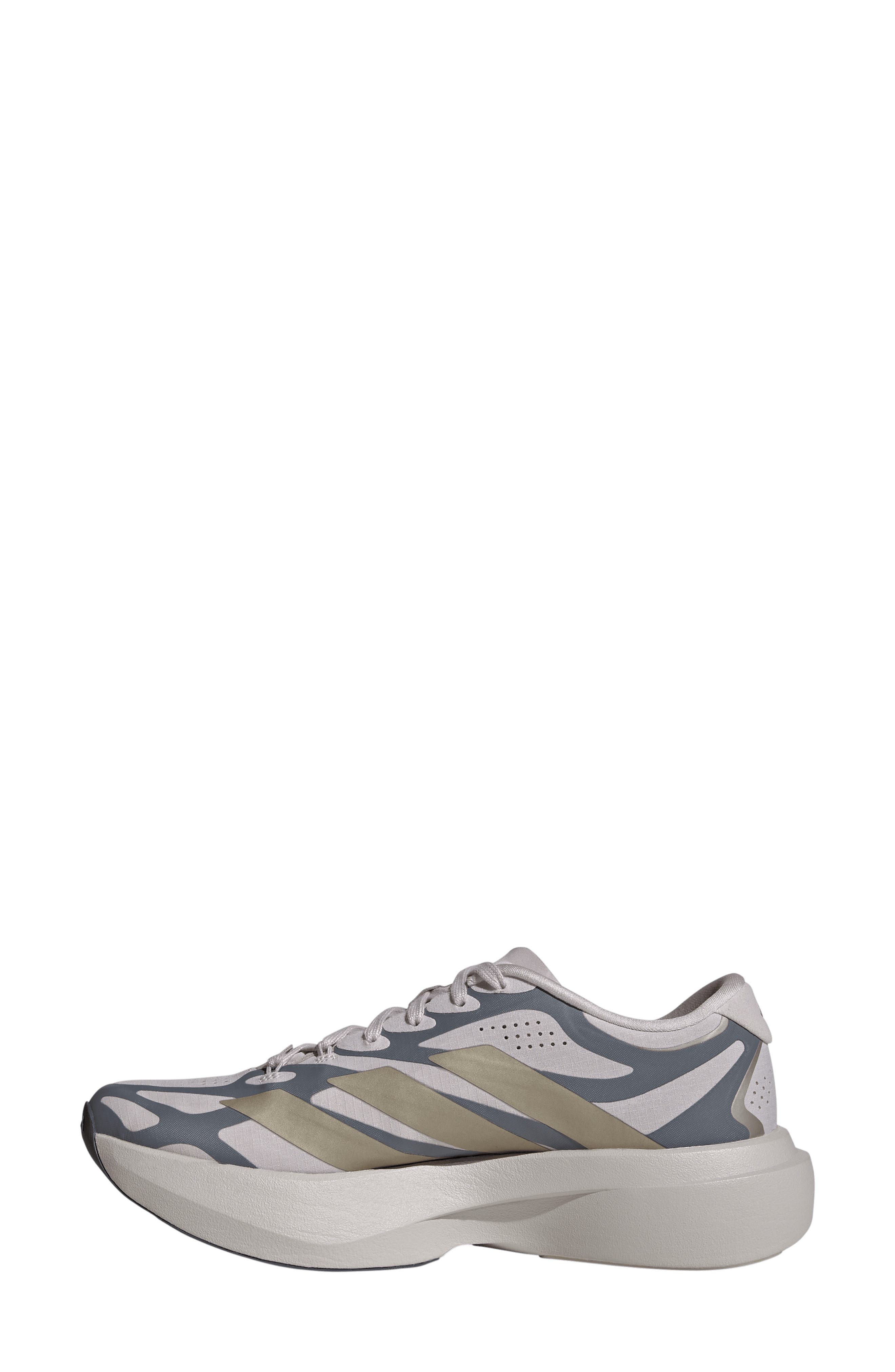 Adizero Evo SL EXO Running Shoe, Alternate, color, ICE PURPLE/ CYBER MET./ ONIX