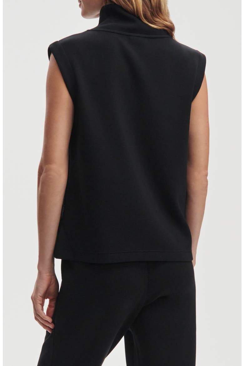 Magnolia 2.0 Sleeveless Half Zip, Alternate, color, BLACK