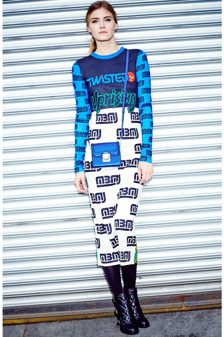 Rally Motocross Uprising Dress, Alternate, color, PRINCESS BLUE