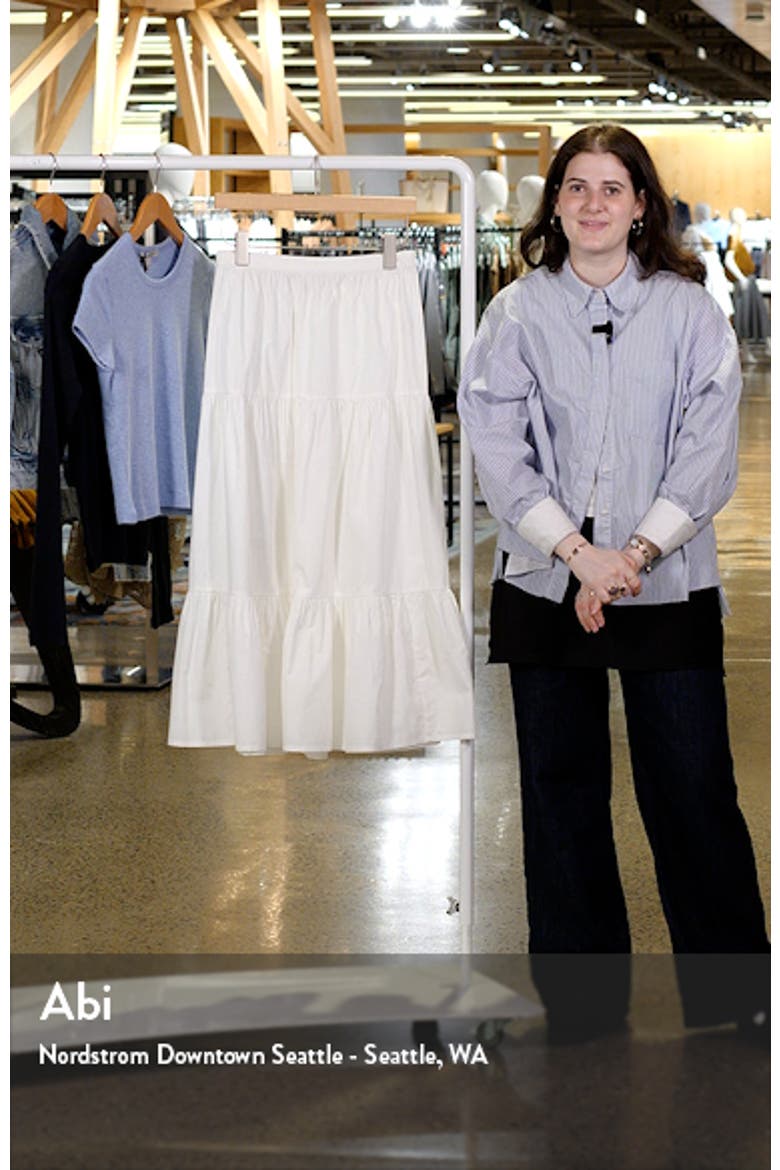 Tiered Maxi Skirt video