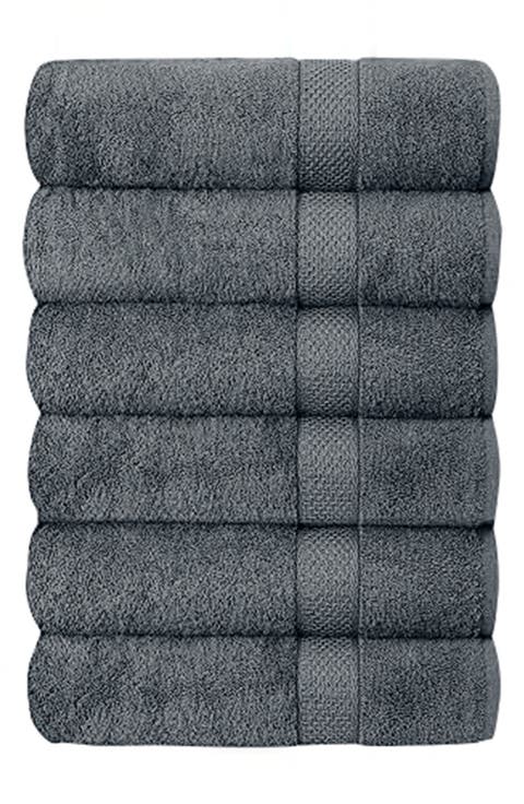 Set of 6 Plush Towels