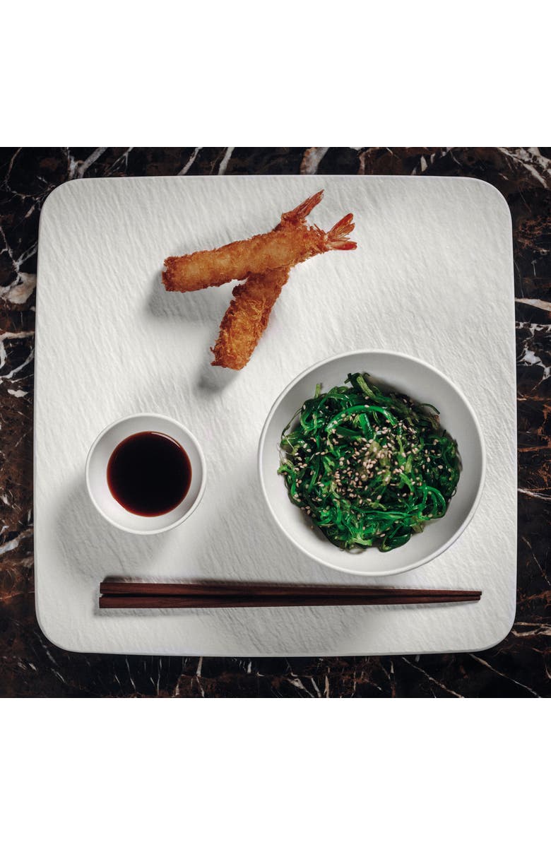 Villeroy & Boch Manufacture Rock blanc Rice Bowl, Alternate, color,