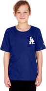 New Era Youth New Era Royal Los Angeles Dodgers Cartoon Logo T-Shirt