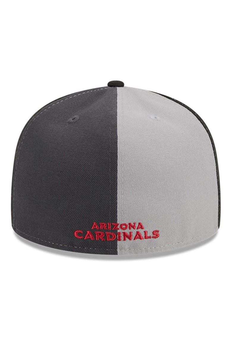 Men's New Era  Gray/Black Arizona Cardinals 2023 Sideline 59FIFTY Fitted Hat, Alternate, color, Gray