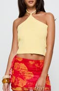 Princess Polly Runaway Baby Knit Halter Top
