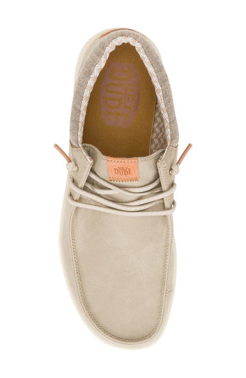 Hey Dude Wally Classic Lace-up In Metallic