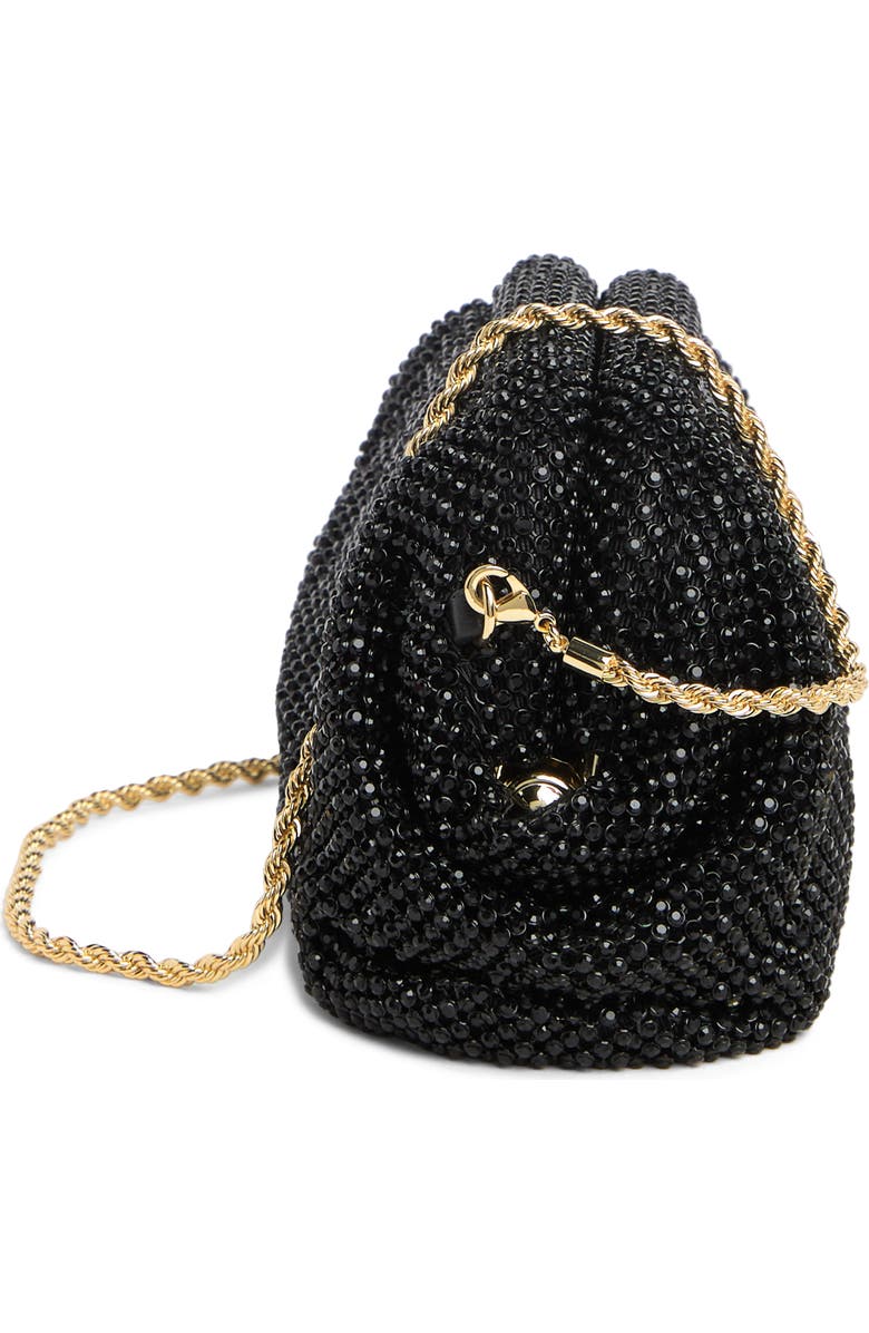 Loeffler Randall Doris Diamante Mini Pouch, Alternate, color,