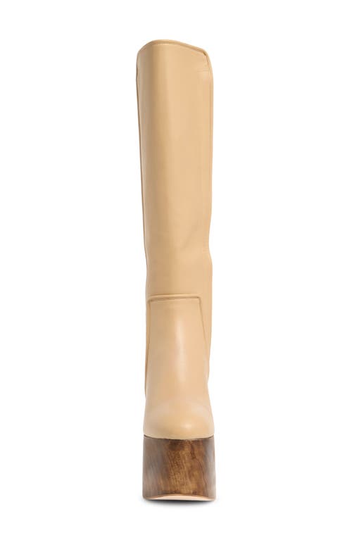 Cult Gaia Willow Boot In Sand