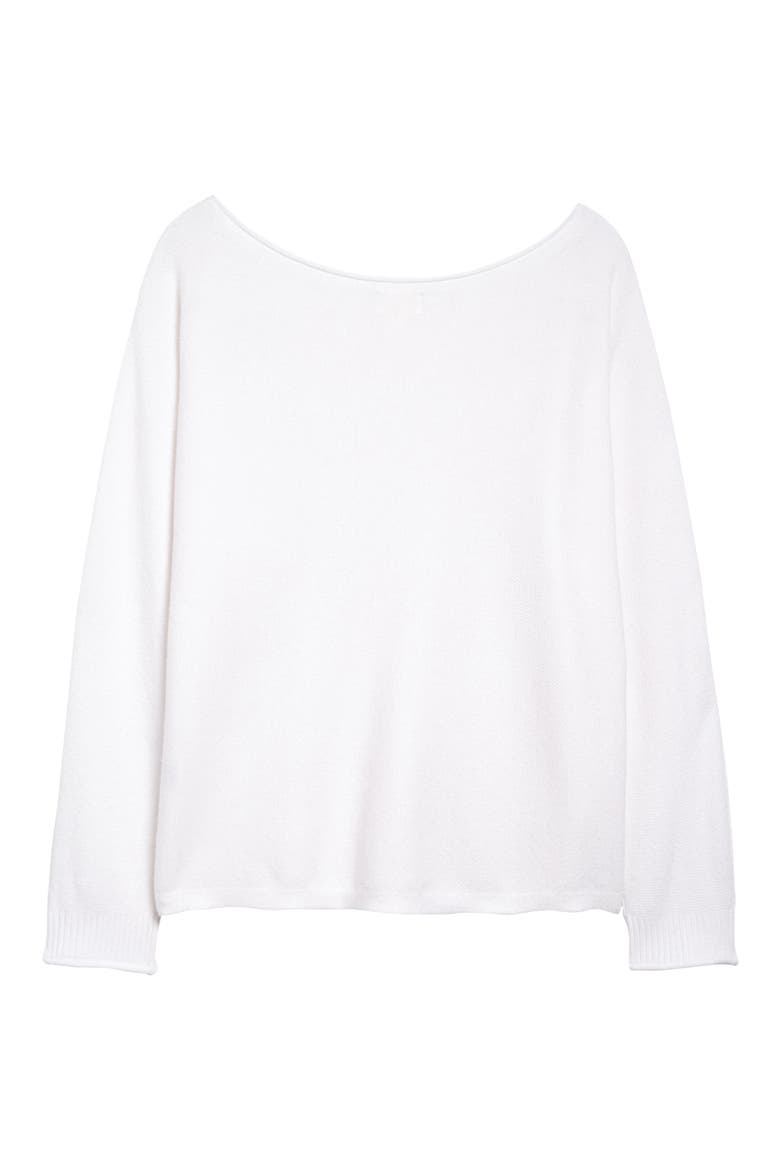 Dolman Sweater, Alternate, color, WHITE