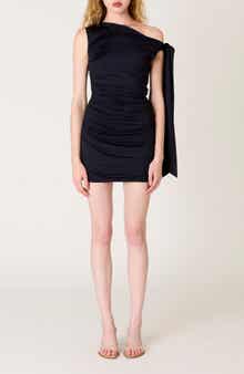 Brisa One-Shoulder Cocktail Minidress