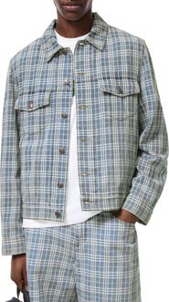 Burberry Check Denim Jacket