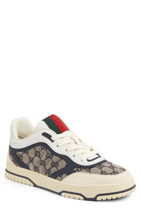 Re-Web Mixed Media Low Top Sneaker (Men)
