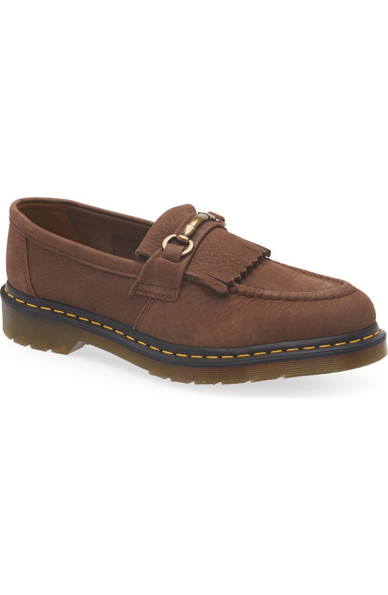 Dr. Martens Adrian Kiltie Fringe Snaffle Bit Loafer, Main, color,
