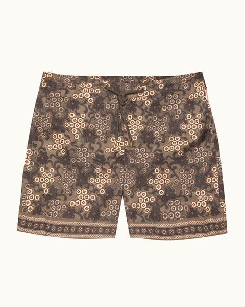 Bulldog Drawcord Tailored-Fit Swim Shorts