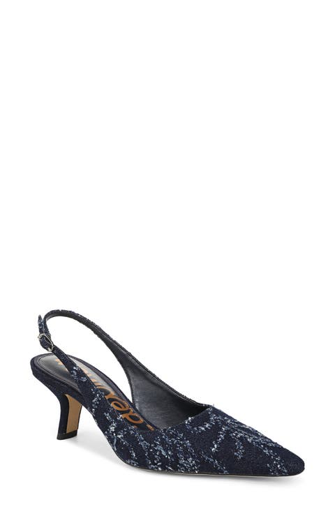 Bianka Slingback Pointed Toe Pump (Women)