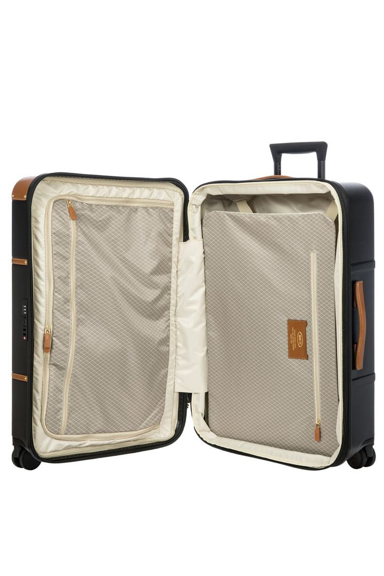 Bellagio 3.0 Hardside Expandable 27" Medium Checked Spinner Luggage, Alternate, color, Black