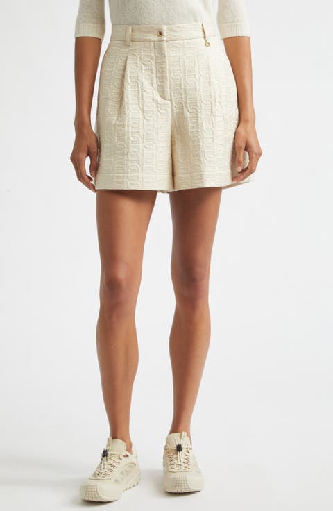 Quilted Nylon Shorts