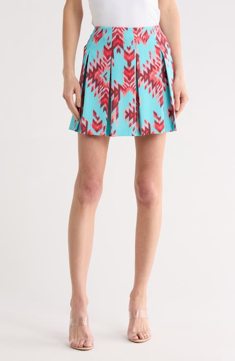 Tania Pleated Miniskirt