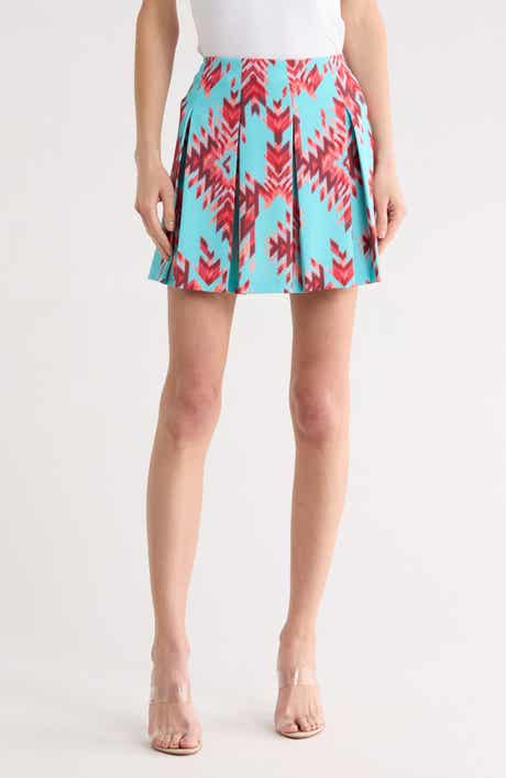 L'AGENCE Tania Pleated Miniskirt