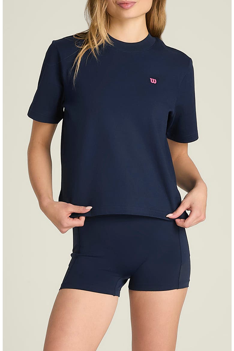 Modern Cotton Jersey T-Shirt, Main, color, CLASSIC NAVY