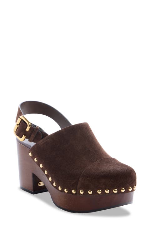 Jeannette Slingback Platform Clog (Women)