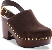 Chloé Jeannette Slingback Platform Clog