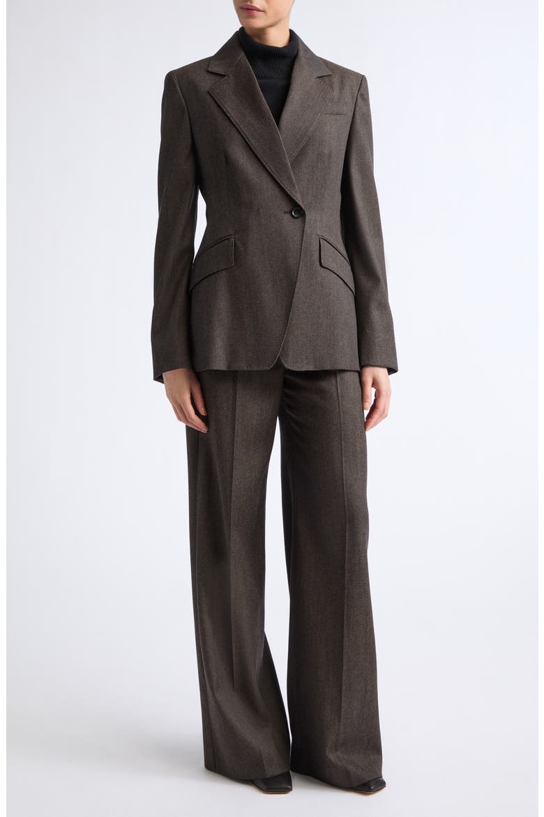Neutro Wool Blazer, Alternate, color, BLACK