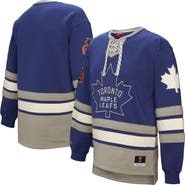 Mitchell & Ness Women's Mitchell & Ness Blue Toronto Maple Leafs Heritage Lace-Up Pullover Sweatshirt