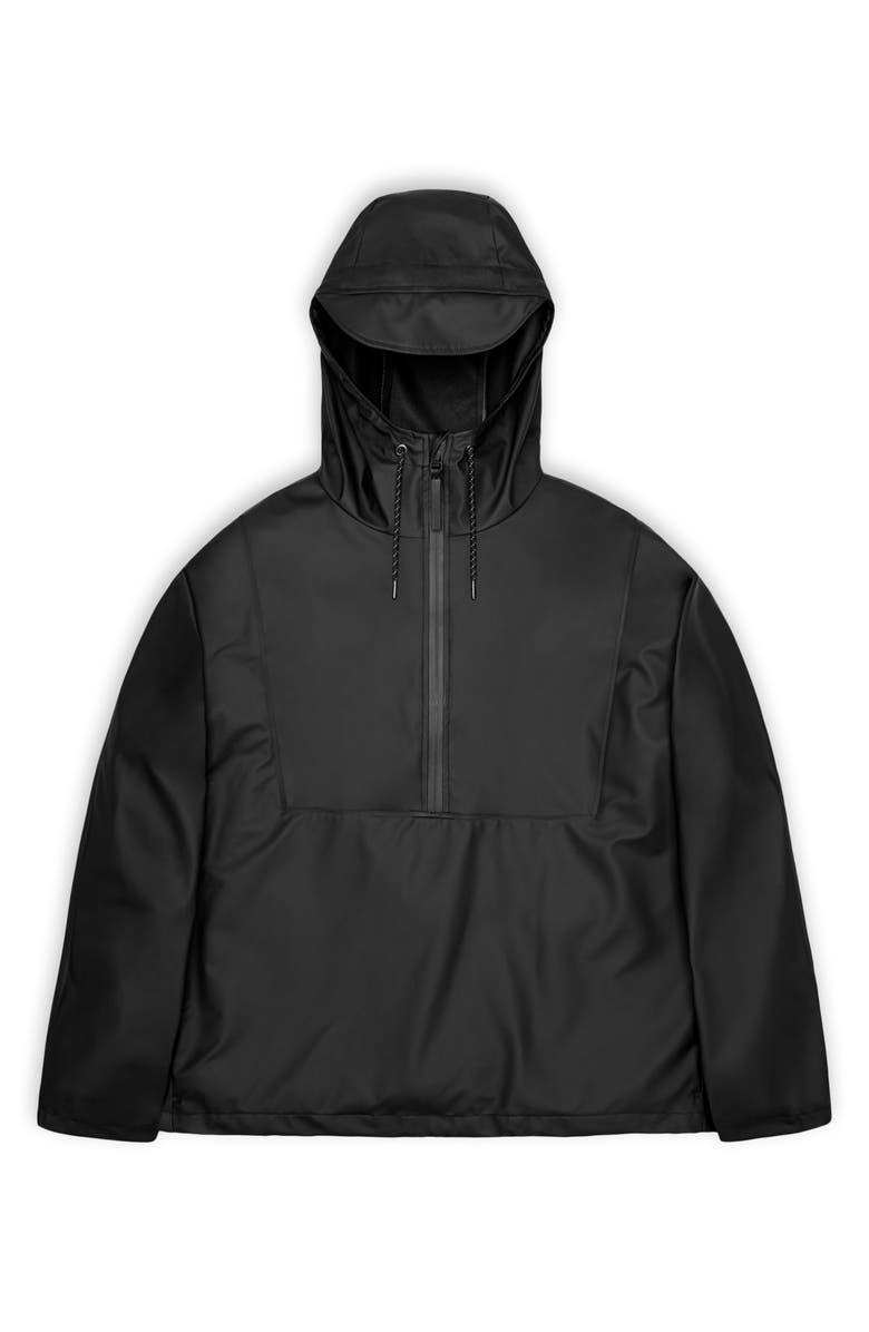 Rains Pullover Waterproof Rain Anorak, Alternate, color, 