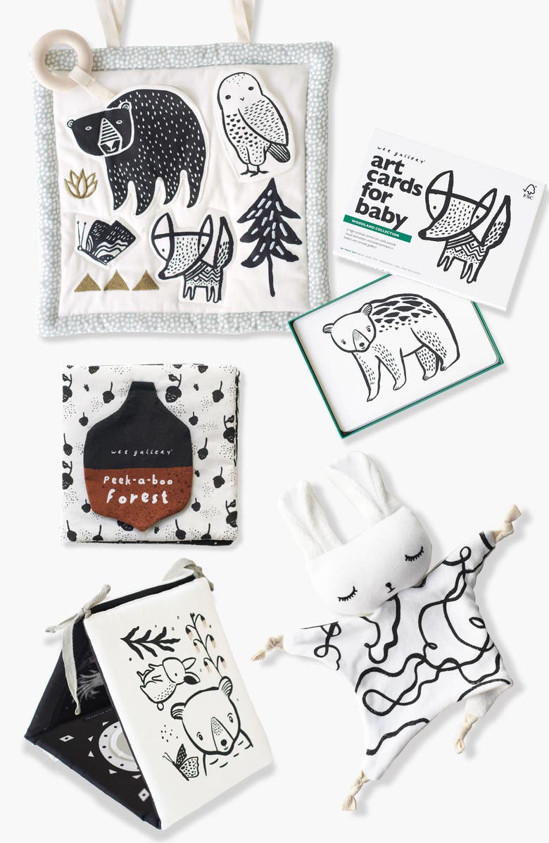 Wee Gallery Developmental Bundle for Baby - Woodland, Main, color, Woodland