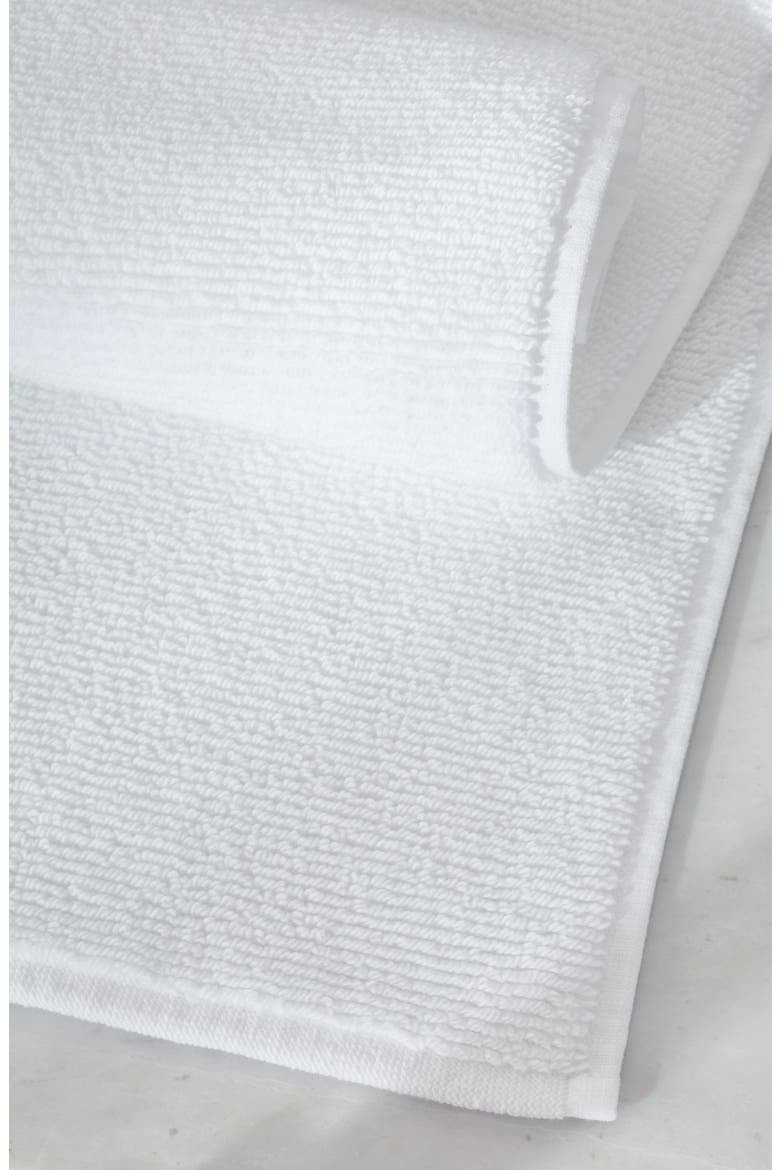 Organic Hydrocotton Bath Mat, Alternate, color, WHITE