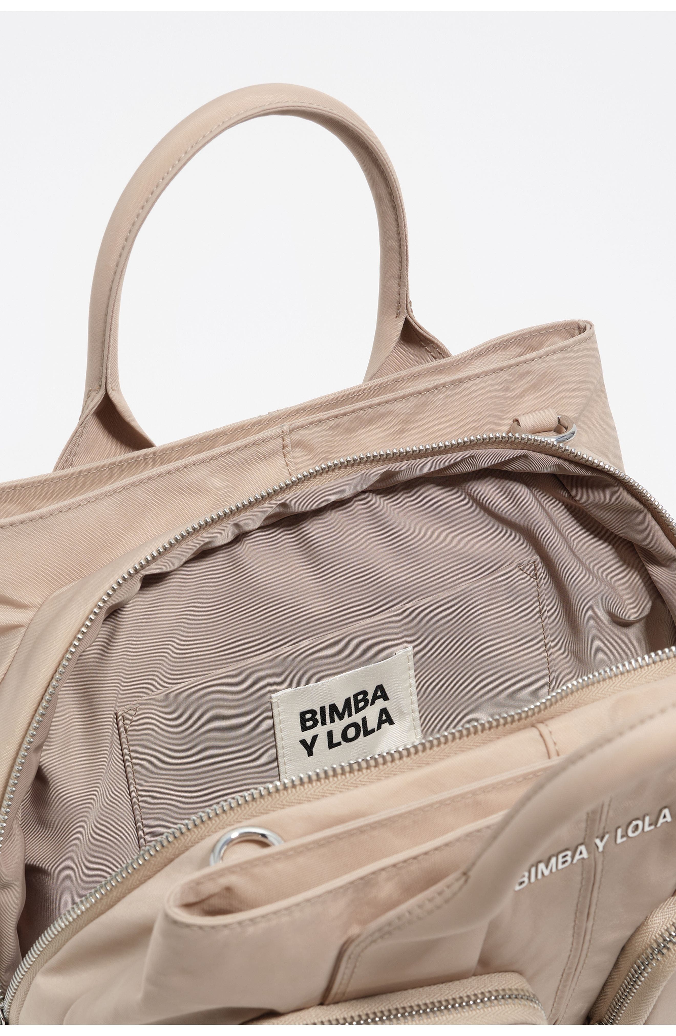 Bimba y Lola Large Nylon Pocket Handbag, Alternate, color, 