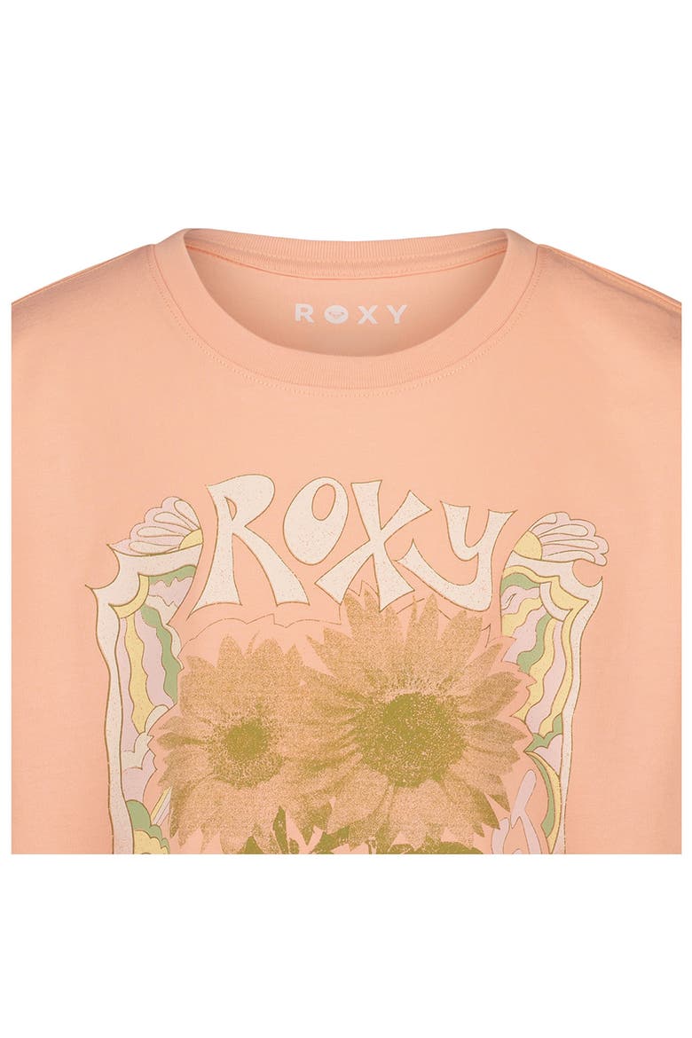 Kids' Sunshine Oversized Graphic Tee, Alternate, color, CORAL PINK