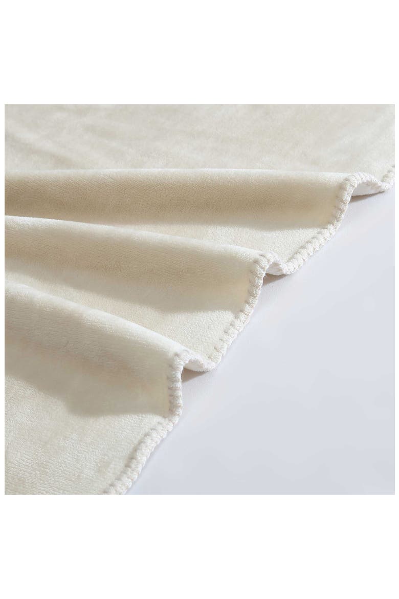 Modern Reversible Throw Blanket, Alternate, color, LIGHT BEIGE