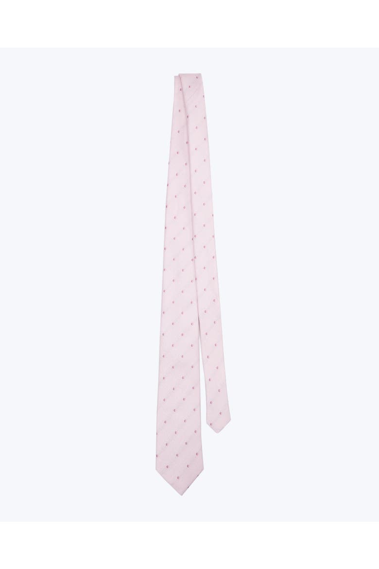 Petal Dot Silk Jacquard Tie, Alternate, color, Pink