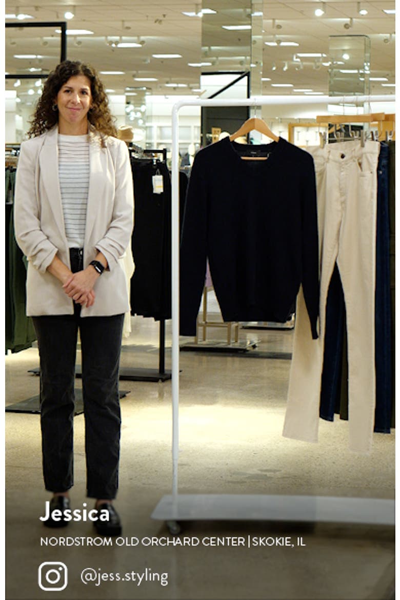 Cashmere V-Neck Sweater video