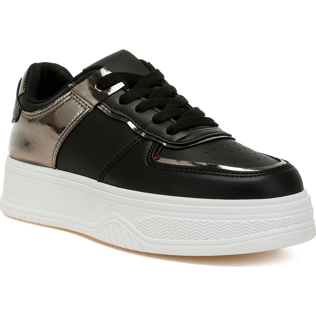 London Rag Scouts Sneaker In Black