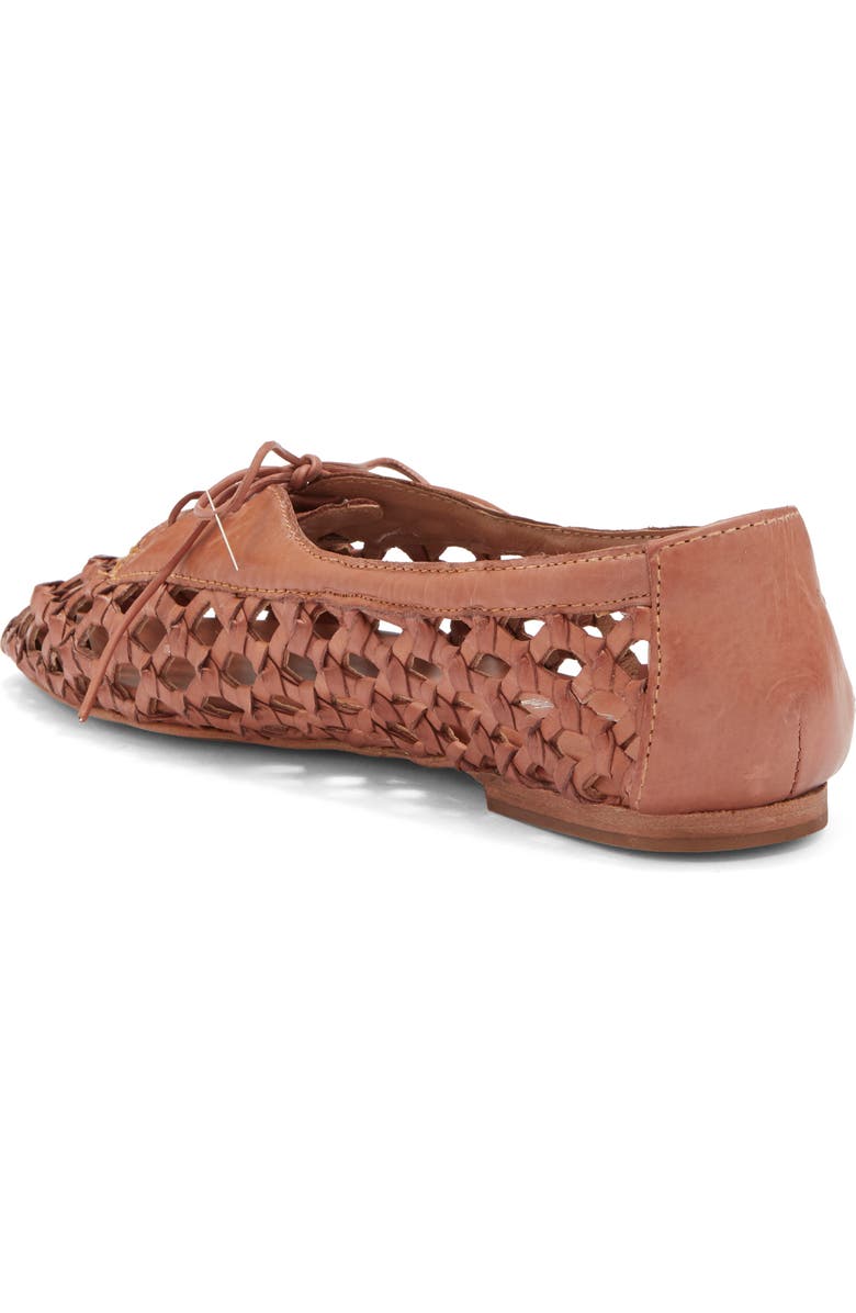 Jeffrey Campbell Zahra Woven Derby, Alternate, color, Tan
