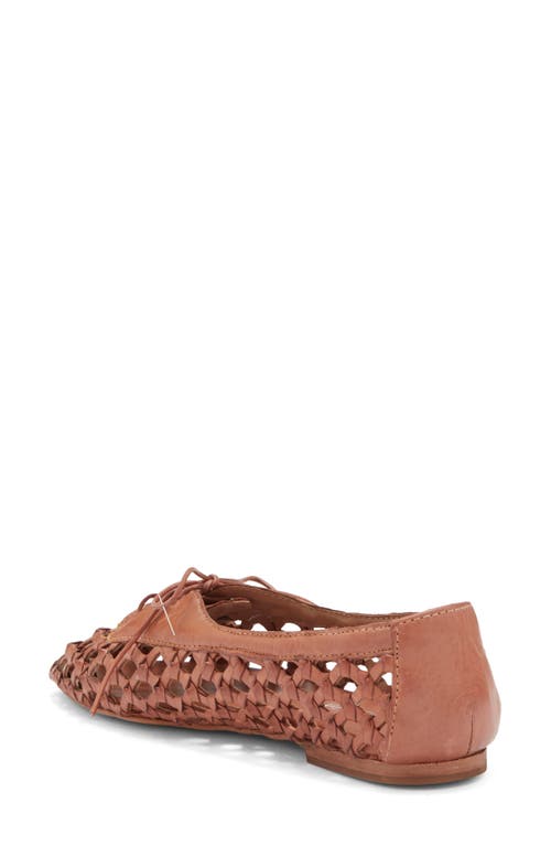 Jeffrey Campbell Zahra Woven Derby In Tan