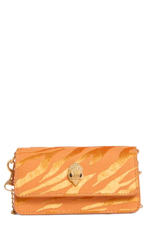 Long Nano Shoreditch Velvet Crossbody Bag