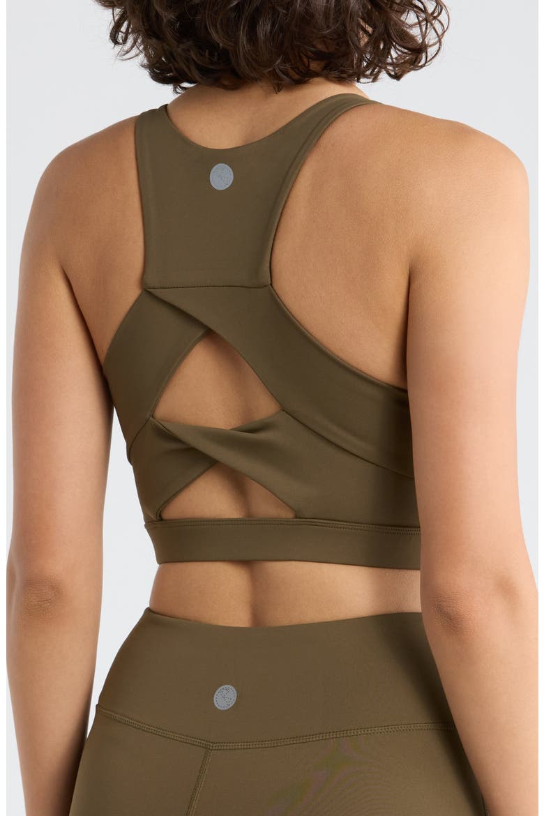 Adira Racerback Longline Sports Bra, Alternate, color, FORTRESS