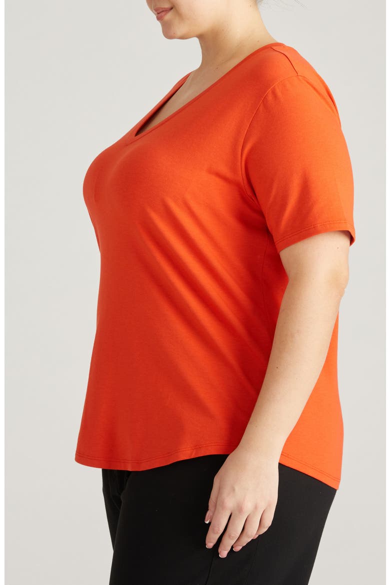 V-Rex Tee, Alternate, color, ORANGE FLAME