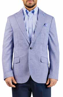 TailorByrd Melange Micro Grid Sport Coat