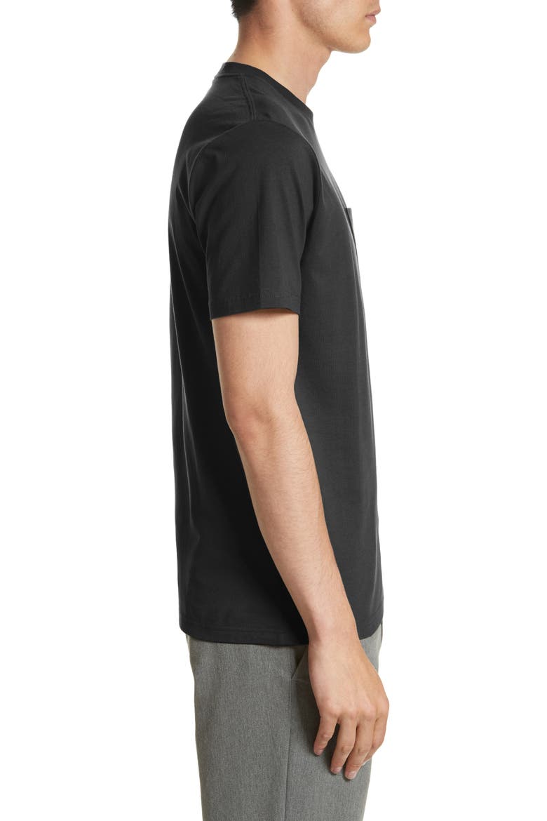 Logo Pocket T-Shirt, Alternate, color, BLACK