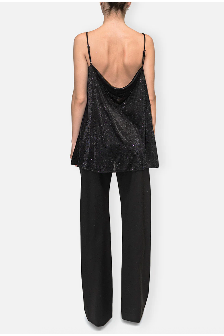Peyton Cowl-Neck Top, Alternate, color, Black