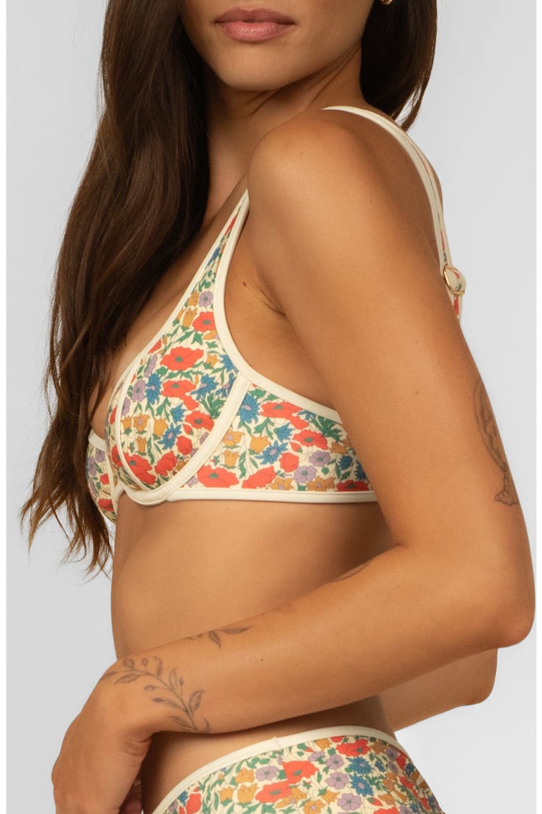 Romby Underwire Bikini Top, Alternate, color, FLORENCIA FLORAL