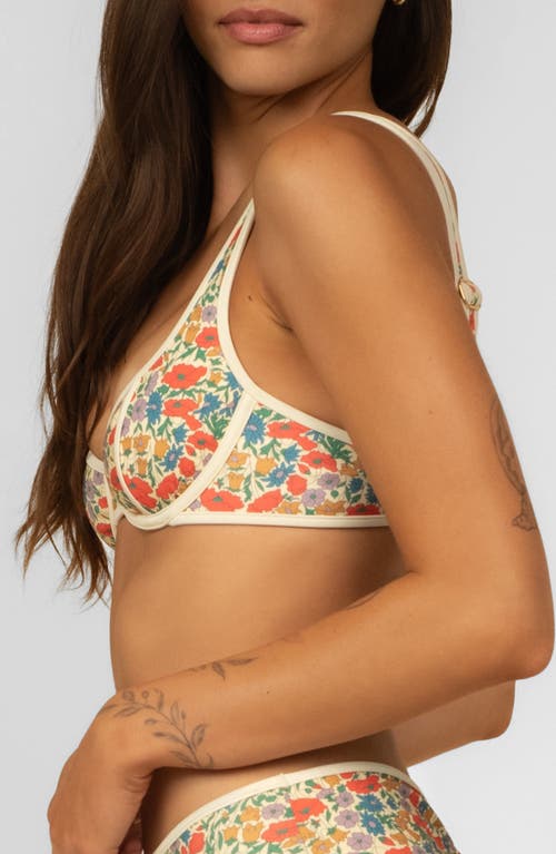 Montce Romby Underwire Bikini Top In Multi