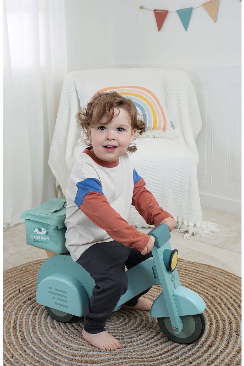 Delivery Scooter, Alternate, color, BLUE MULTI
