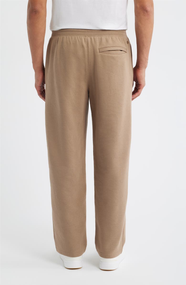 Zella Vital Fleece Pants, Alternate, color, Tan Fossil